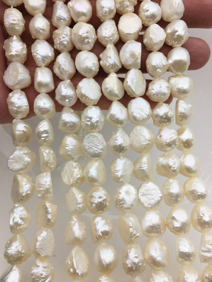 AAA around 9-11mm natural white thorn freshwater pearl,LM10-T10