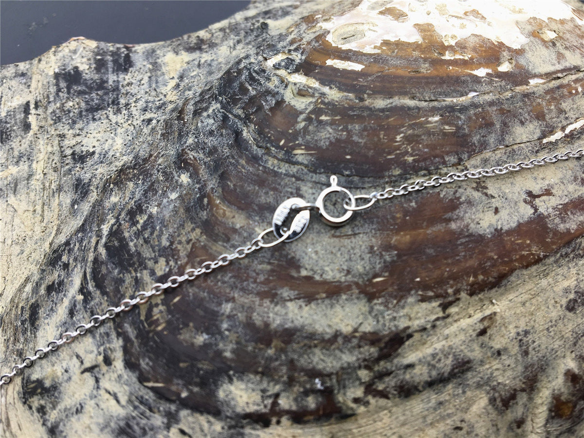 16+2''/23''/27''/31'' s925 Sterling Silver O Chain Necklace With Round Clasp,Replace Necklace,S925 Chain