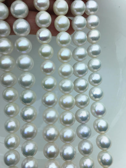 AAA 11-13mm white round freshwater pearls,loose pearl beads,round pearl string,pearl necklace DIY jewelry material,RP12-3A-7