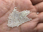 5pcs AAAA 1.5-1.7mm white round freshwater seed pearls,no hole,,Cultured pearl,diy pearl beads,Happiness,birthday,RP1-4A-3