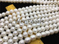 AA 11.2-12.2mm white button freshwater pearls,2mm,3mm large hole,Cultured pearl,diy pearl beads,gift for her,necklace,Christmas,SM12-2A-6