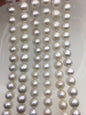 AA+ 9-11mm white round freshwater pearls,RP9-2A-4