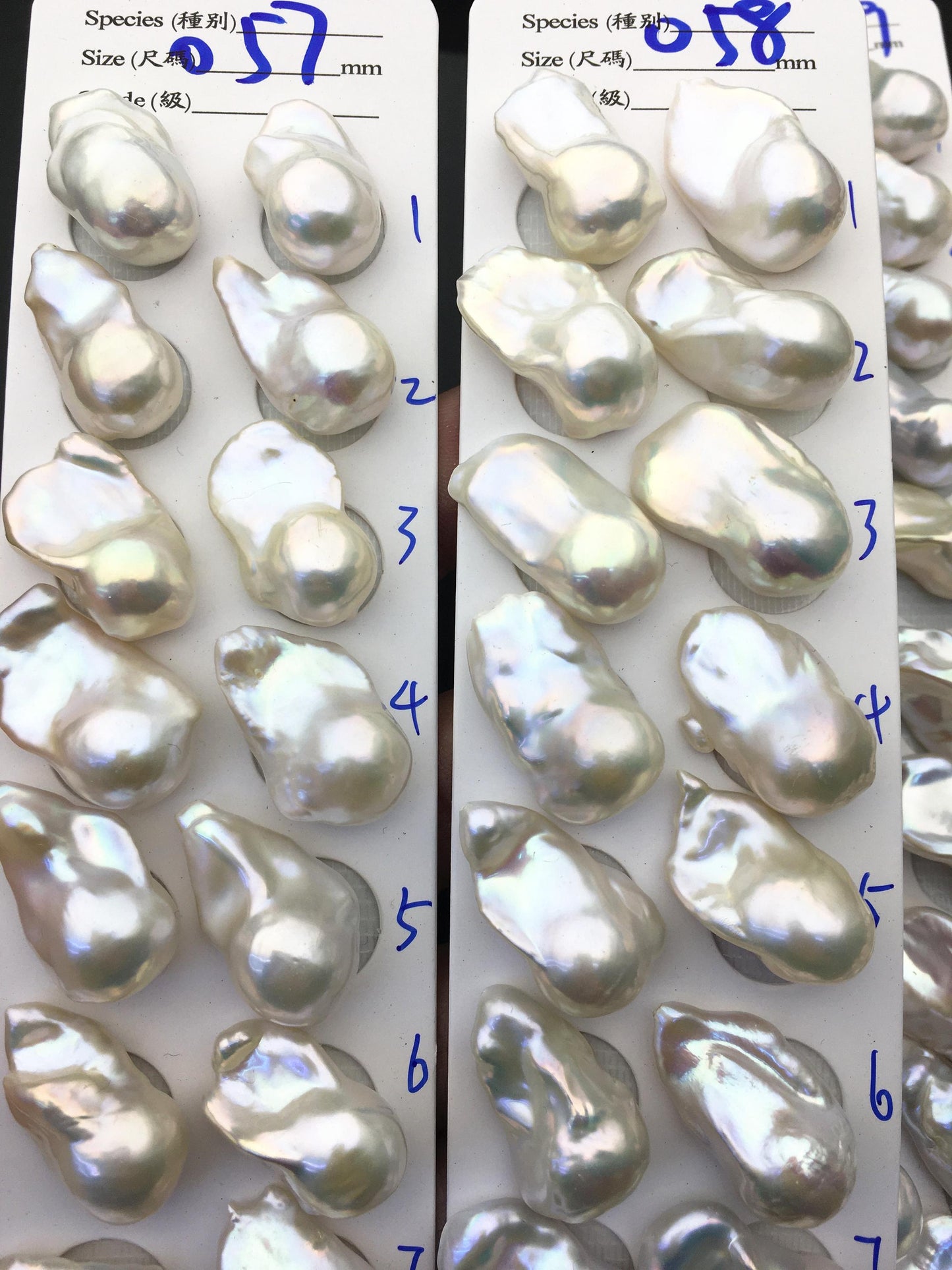 1 pair AAA 14-17x19-28mm White Flameball Pearl Pairs,0.9mm top half hole,Baroque Cultured Freshwater Pearl,flameball pearls,FL15-3A-8-40