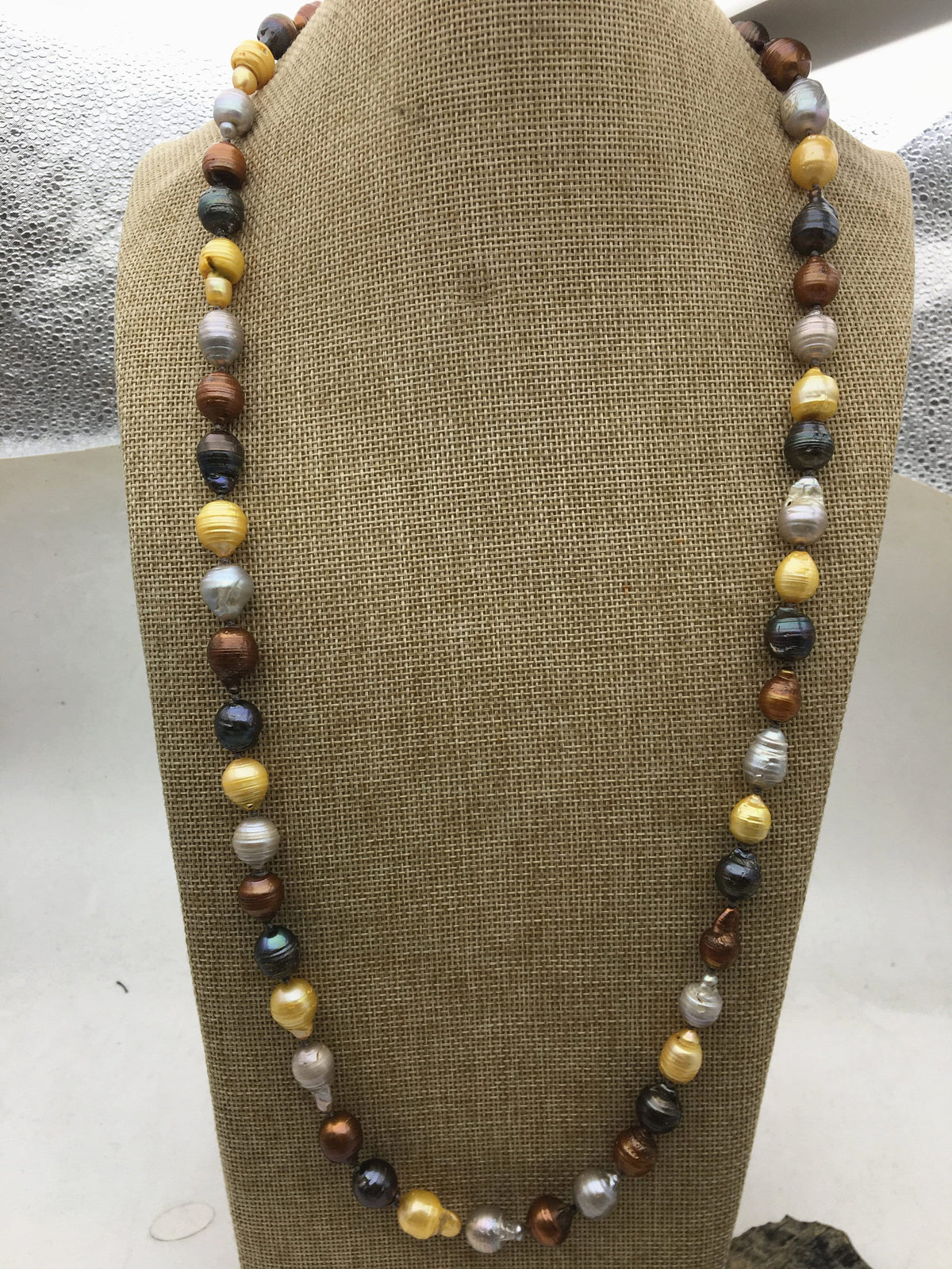 33'' AA 10-13mm misc color Drop Nuclear pearl Necklace,Wedding Necklace, Love, Mothers Day,Happiness,wholesale,NPN1-138