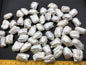 AAA 16-19x19-24mm baroque pearl,1pcs, white color,Genuine Fresh Water Pearl,keshi pearl,baroque pearl,Leather Cord,Wholesale Pearls,ZS-22-24