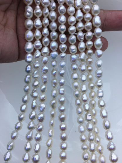 AAA 4-7mm white keshi Freshwater Pearl,ZS-200-3