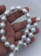 AA+ 12-15mm white big baroque drop Edison Freshwater Pearl,ED12-2A-5-10