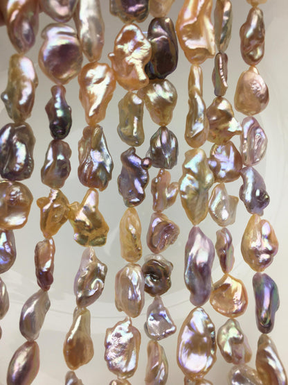 AAA 11-13mm natural pink purple keshi Freshwater Pearl,DIY Loose Freshwater Pearl,ZS-200-121-18