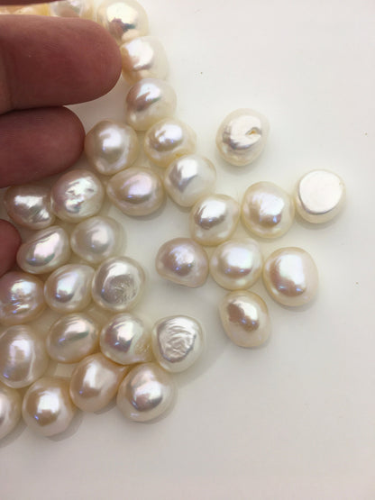 20pcs AAA 11.5-12.5mm white nugget freshwater pearls,white baroque pearl,irregular pearl,pearl wholesale supply China, LM12-T3