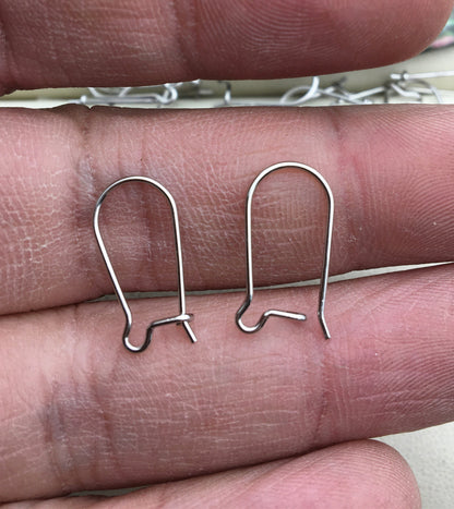 5 pairs 8x16mm S925 sterling silver Owlbbabies Fish Earring Hooks French Wire Hooks Hypo-allergenic Jewelry Findings,ASL-ER-008