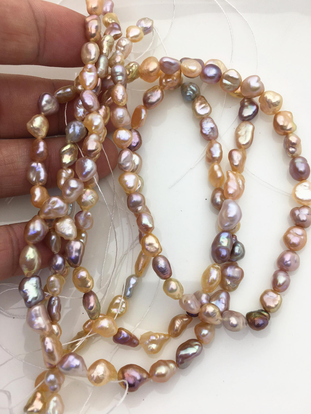 AAA 6-8mm mix color keshi Freshwater Pearl,DIY Loose Freshwater Pearl,wholesale price,china wholesale pearl,ZS-200-16