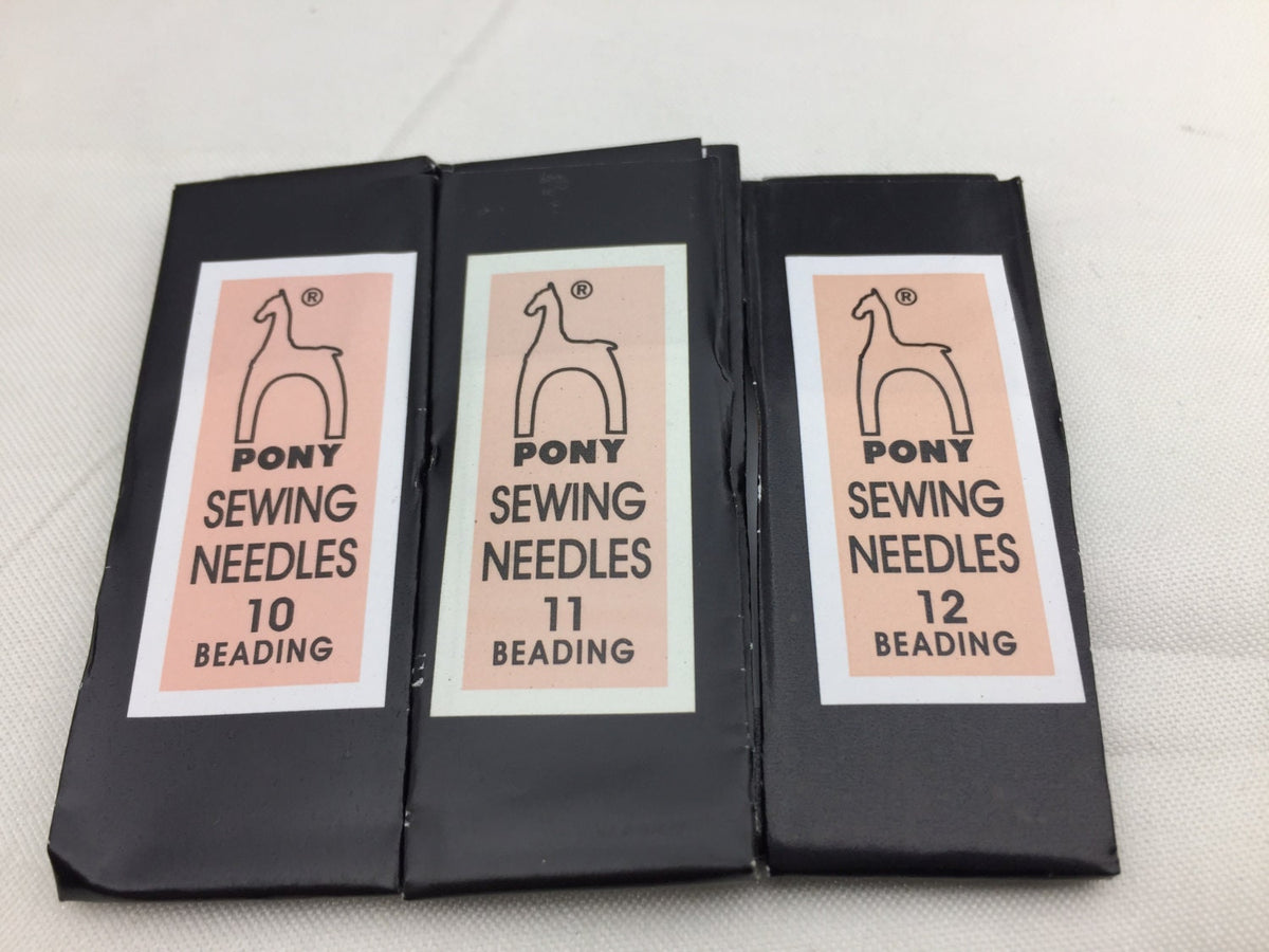 Pearl Needles, size 10, size 11, size 12, 10 Beading (50mm), 25 per package,Pony Needles,A-OTH-019