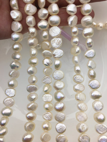 AA+ 9.5-10.5mm white nugget freshwater pearls,bridesmaids,destination wedding pearl,beach theme wedding,LM10-T12