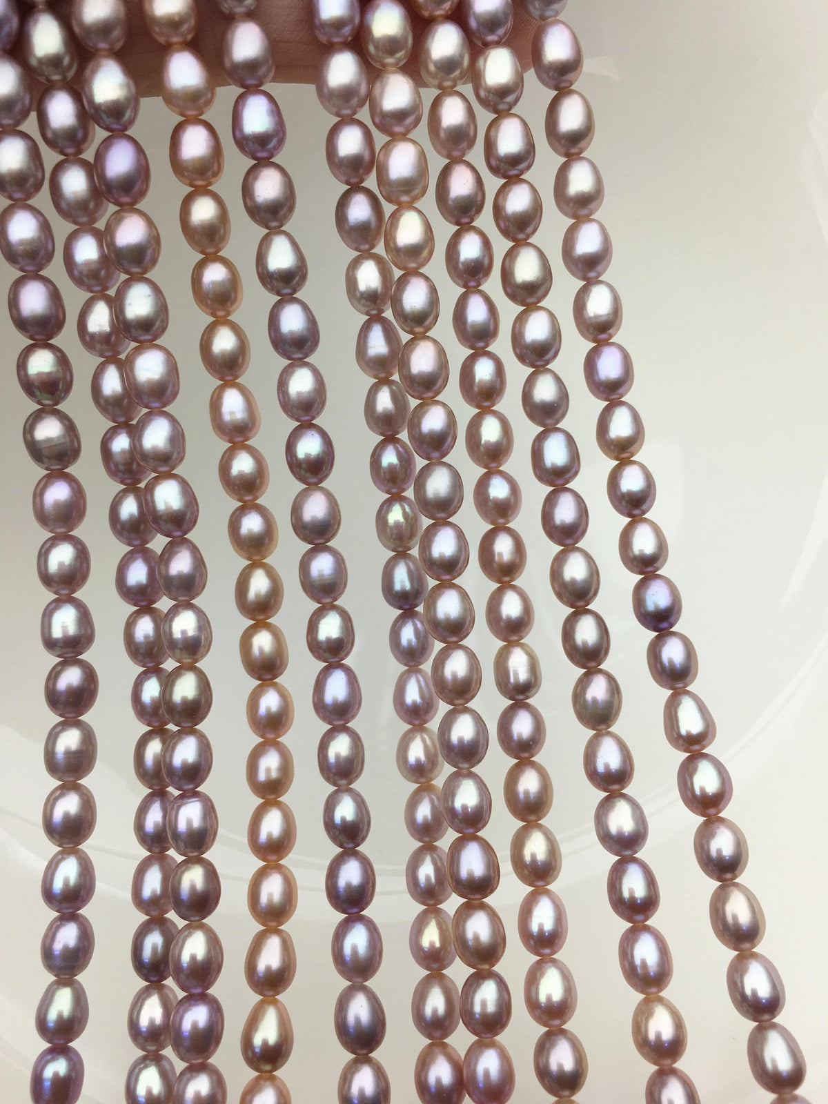 AAA 5.5-6mm purple oval pearl beads,high luster freshwater pearls,loose freshwater pearl,LR5-3A-54