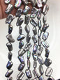 30% OFF AAA Gray Biwa keshi Freshwater Pearl,Loose Freshwater Pearl,ZS-200-86