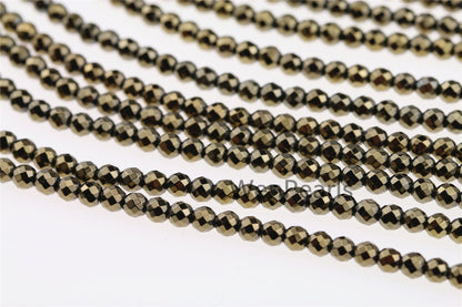 Hematite bronze ,3mm Round Beads,AAA, 130pcs,15.5 inches,G50-R3-003