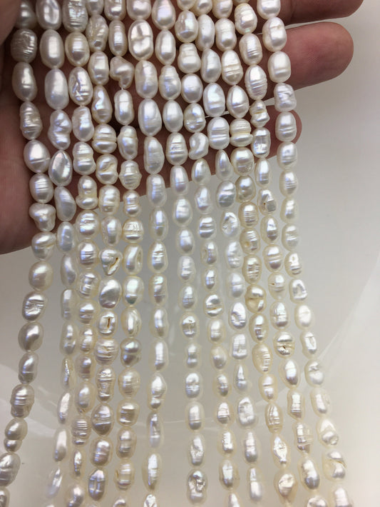 AA 6-7mm white keshi Freshwater Pearl,diy Loose Freshwater Pearl,wholesale price,china wholesale pearl,ZS-200-62