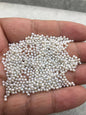 Rare!20pcs AAA 2-2.5mm natural gray near round freshwater seed pearls,20pcs no hole,diy pearl beads,Happiness,birthday,RP2-3A-15
