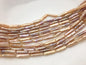 15.5'' AAA 6-7mm Natural Orange thick rectangle pearls,ZS-80-25-3