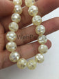 4pcs 10/12/14/16mm White Mosaic Shell Beads,MOP Beads,White Lip Shell Inlay Bead,GSHE-001-2