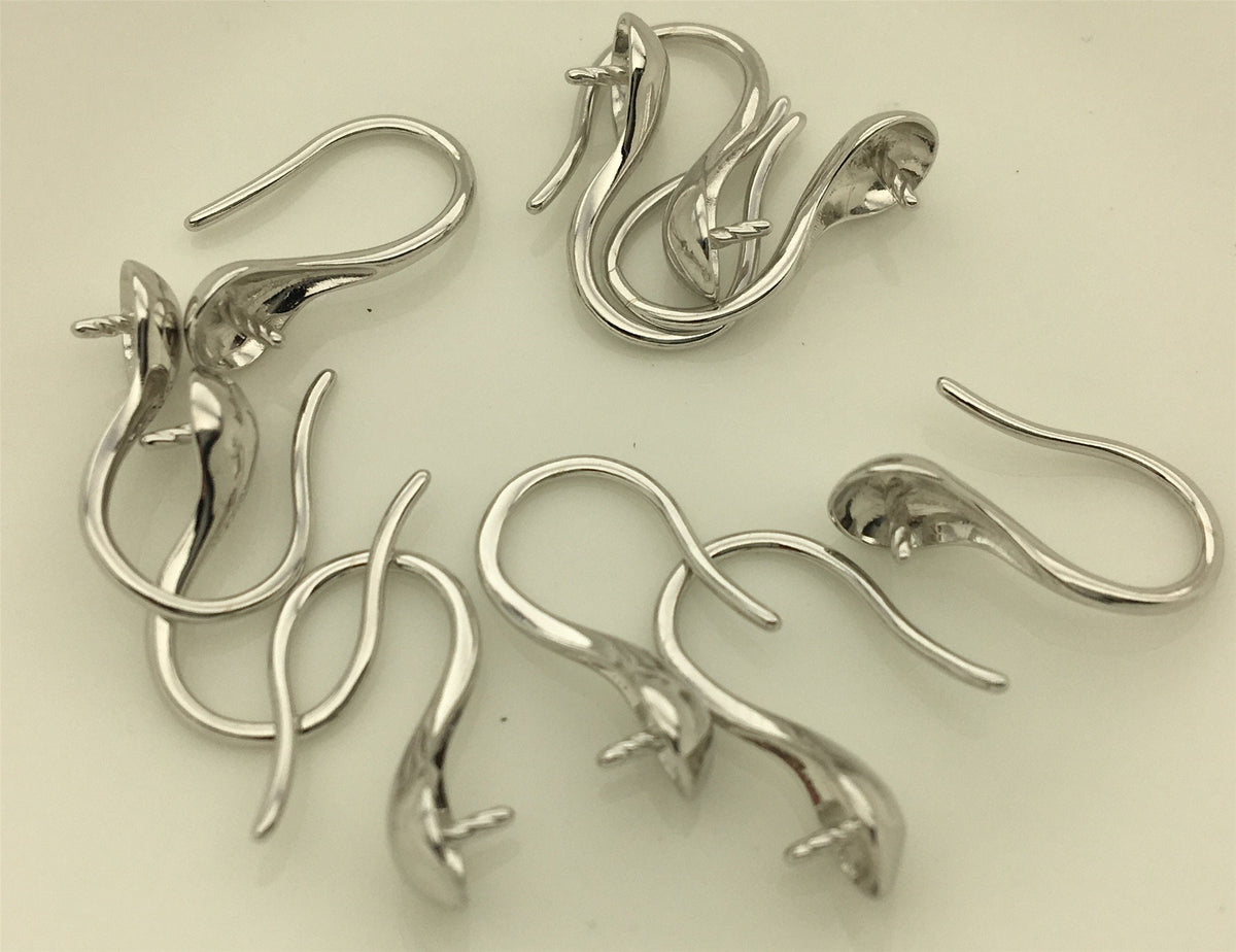 S925 Sterling Sliver High-heeled shoes dangle earrings,DIY,wholesale,ASL-ER-009