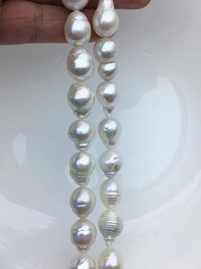 AA+ 11-13mm white drop Edison Freshwater Pearl,ED12-2A-5-3