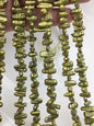 AA 4-6mm green Biwa Pearl Necklace,Genuine Fresh Water Pearl,Wedding Necklace,Mothers Day,ZS-80-10-52
