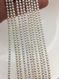 AAA- 3-3.5mm white round freshwater loose pearls,RP3-3AY-Gj-1
