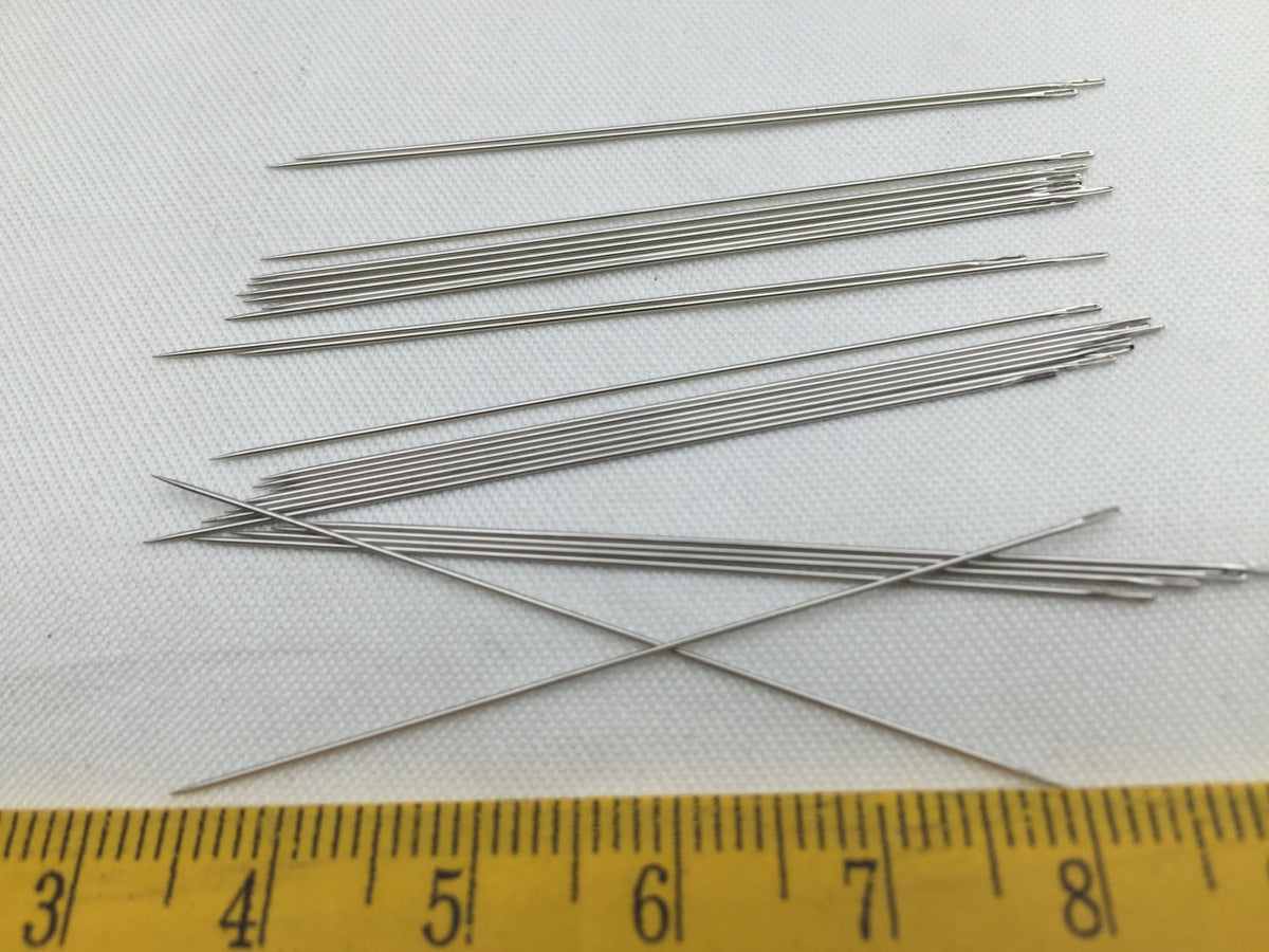 Pearl Needles, size 10, size 11, size 12, 10 Beading (50mm), 25 per package,Pony Needles,A-OTH-019