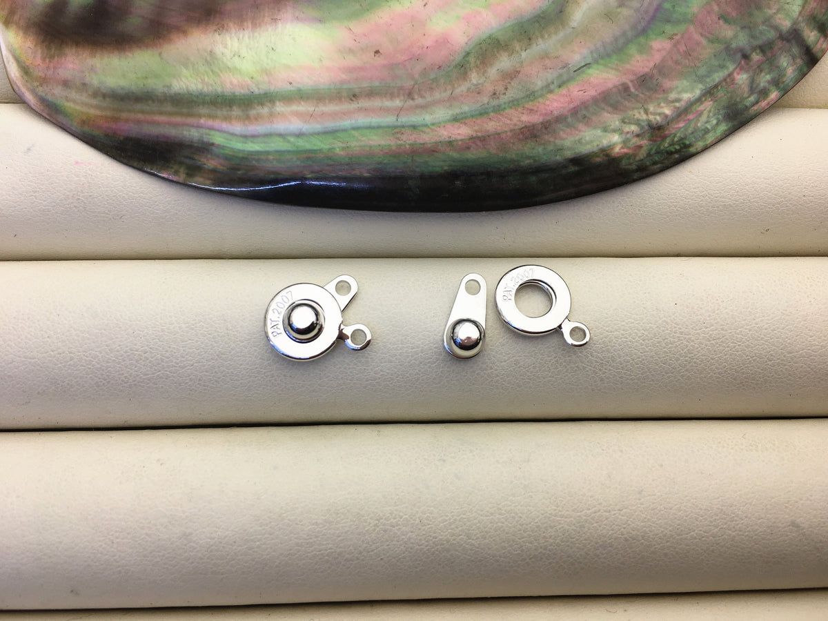 1pc 9mm PAT clasp, single strand clasp, necklace clasp, fashion jewelry findings, made in japan,ASL-CL-025