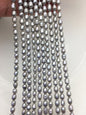 2 strands AA 5-5.5x5-7mm gray rice freshwater pearls,LR5-T1