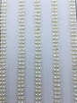 10 pairs AAA 2-2.5mm Seed Button freshwater Pearls,0.8mm half hole,white color pearl for ring,BTN2-4A-1-4