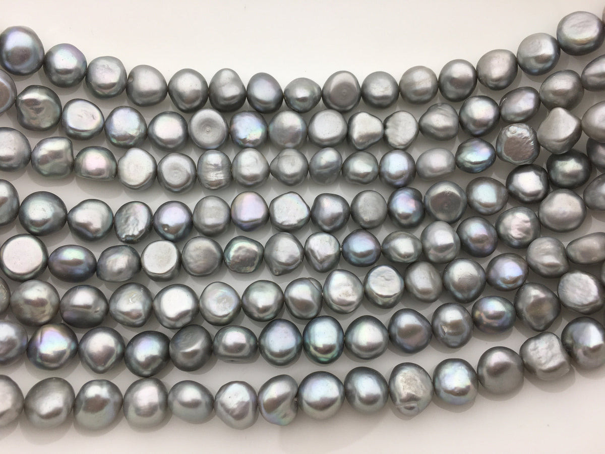 AAA- 10-11mm gray nugget freshwater pearls,Cultured pearl,diy pearl beads,Irregular Beads for Pearl Necklace,LM10-T2