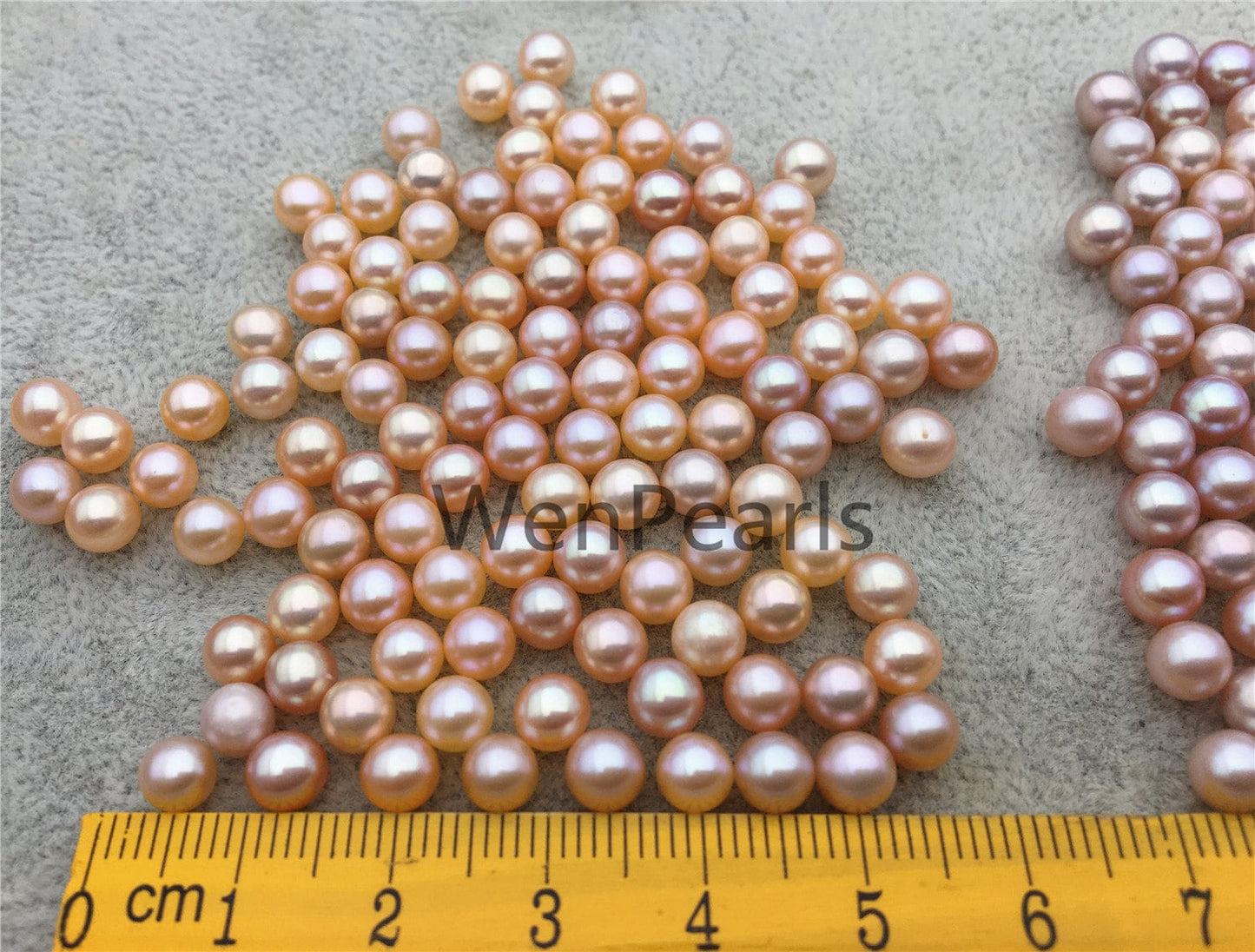 AAA 5-5.5mm pink peach purple round freshwater pearls,white freshwater round loose pearl wholesale,tiny pearl supply,RP5-3AY-GJ-2